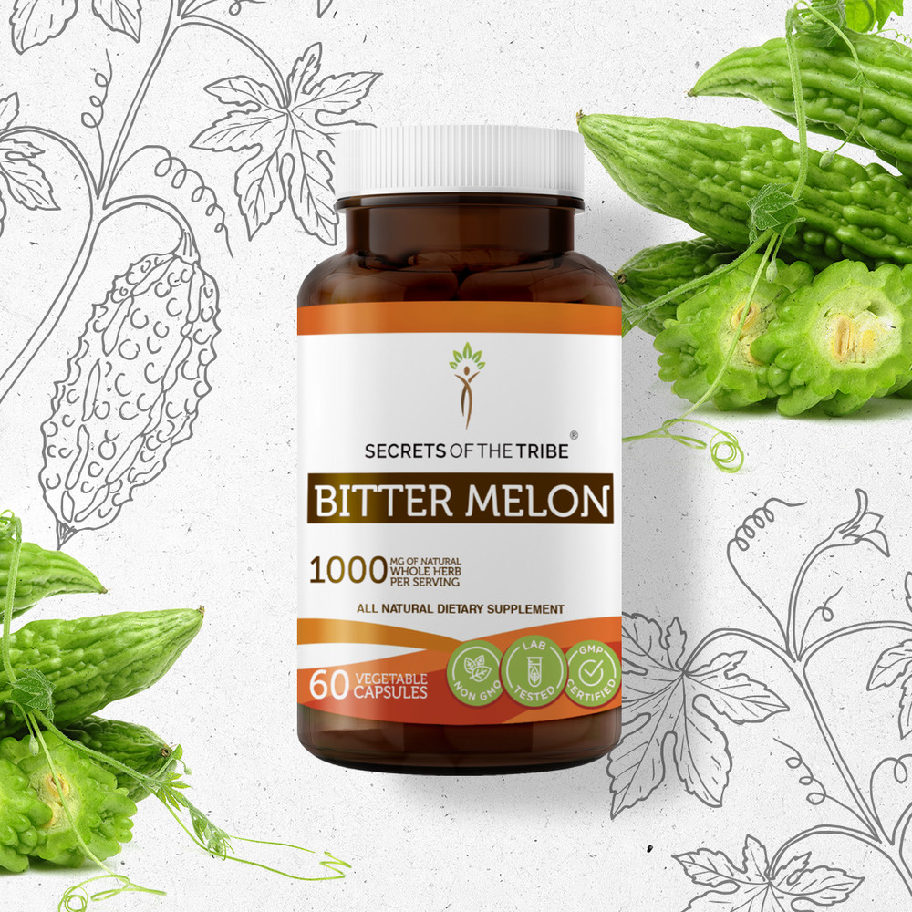 Secrets Of The Tribe Bitter Melon Capsules, 500 mg