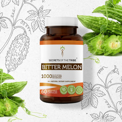 Secrets Of The Tribe Bitter Melon Capsules, 500 mg