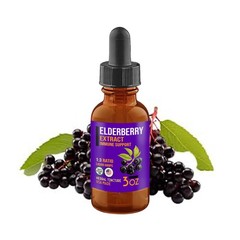 Elderberry Extract – Syrup – Tincture – Immune Support – USA