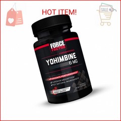 Force Factor Yohimbine Supplement for Men, Yohimbe Bark Extract with Superior Ab
