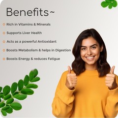 Krishna’s Herbal & Ayurveda Pure Moringa Leaf Powder 100g Ayurvedic Wellness