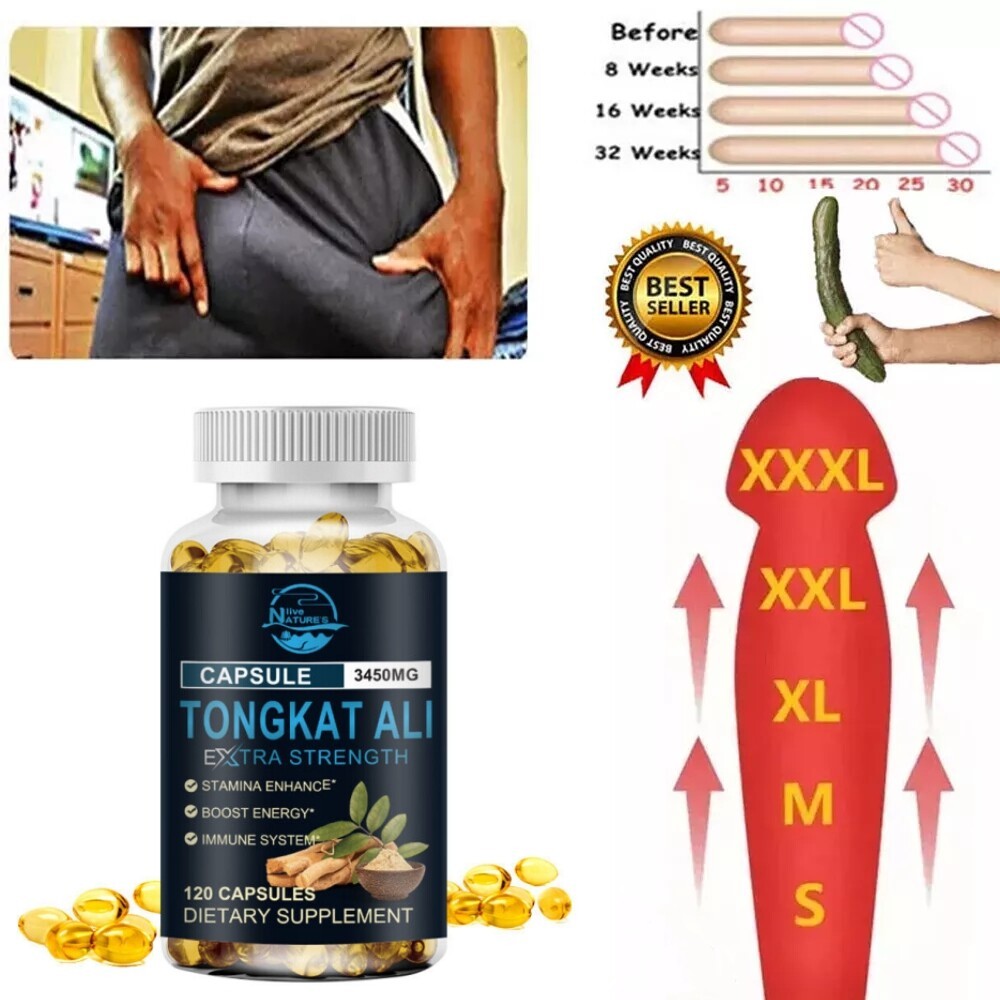 Male Enhancement Booster & Thicker Last Longer Stronger Bigger 120Pills Capsules