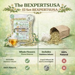 Manzanilla TE (Chamomile Flowers) 4 oz 113g – Ball for Loose Leaf