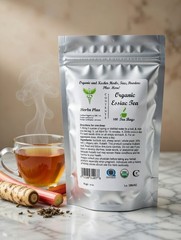 Authentic Herbs Plus – 100 Essiac Tea Bags – 25% Sheep Sorrel Root