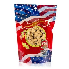 WOHO Cultivated American Ginseng 1114 Short Large 4 oz Bag