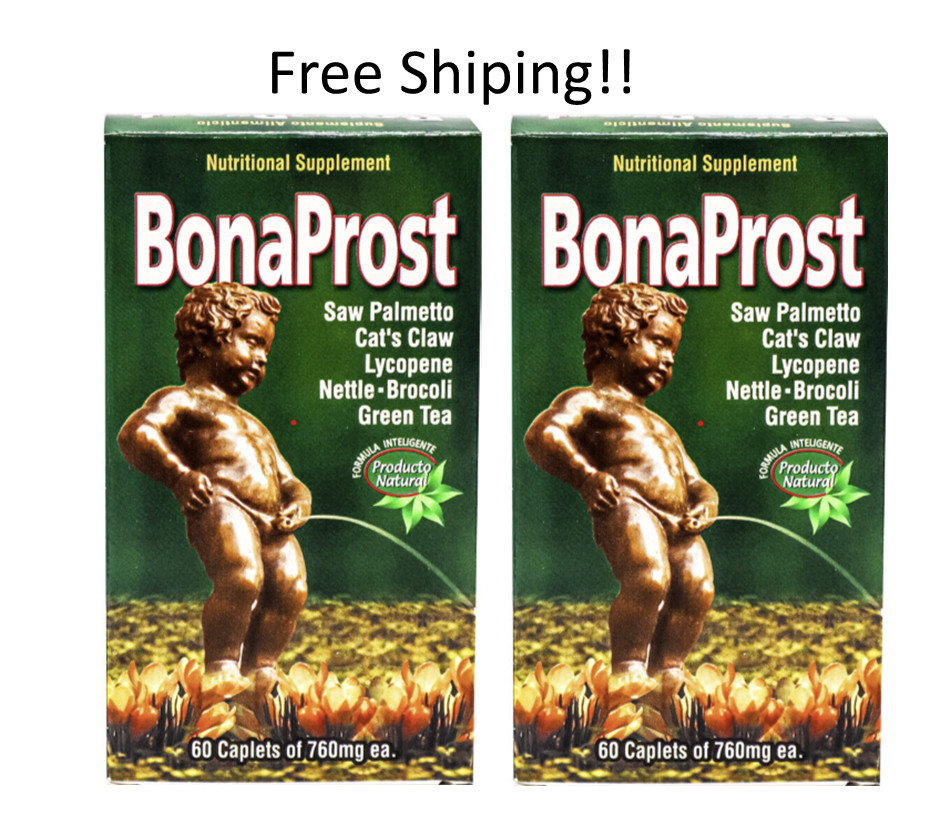 2 Bonaprost 60 Capletas 760mg Natures Pet Prostate