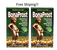 2 Bonaprost 60 Capletas 760mg Natures Pet Prostate