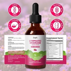 Lymphatic Drainage Supplements Drops for Immune, Lymph System Support, Cleans…