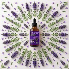Hyssop herb extract – Hyssop Tincture – (Hyssopus officinalis) USA Made