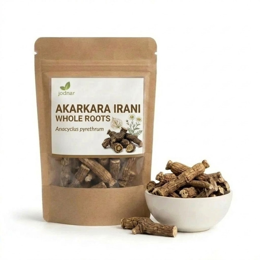 Jodnar Akarkara Irani Whole Roots Anacyclus Pyrethrum Pellitory Root Herbs