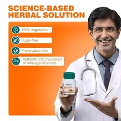 Himalaya Ashwagandha Tablets 600 Tablets (10×60) | Stress & Wellness | Exp 2028