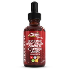 Organic Ceylon Cinnamon Berberine Liquid DropsSupplement with Bitter Melon Extra