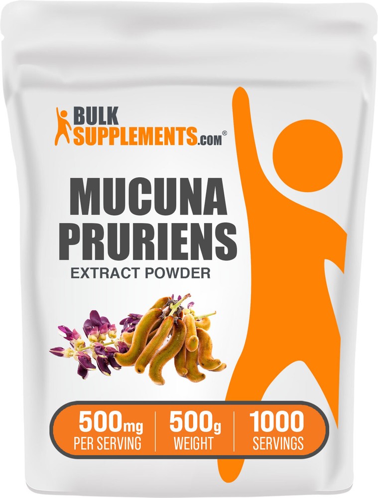 BulkSupplements Mucuna Pruriens Extract Powder – Rich In Antioxidants