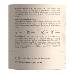 100% Pure Himalayan Shilajit, Soft Resin, Organic, Extremely Potent, Fulvic Acid