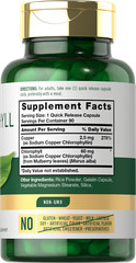 Chlorophyll Pills | 90 Capsules | Chlorophyll Conconcentrate | by Carlyle