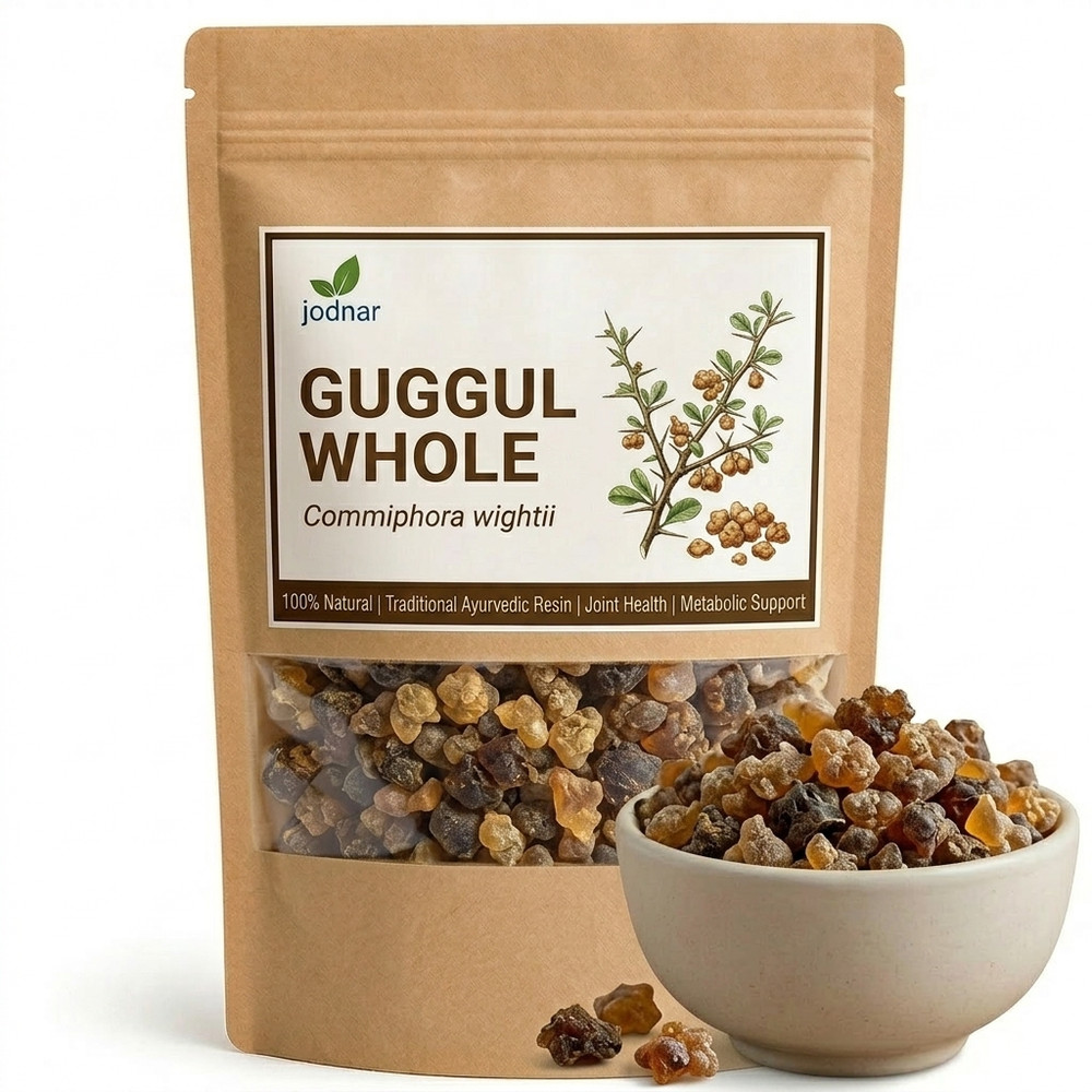 Jodnar Guggul Whole – Pure Natural Resin 100% Natural Guggulu Gum