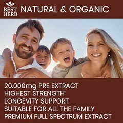 Mushroom Supplement Immune Mental Health Stress Aid Natural Longevity Support