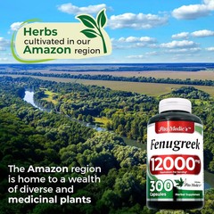 Fenogreco Orgánico Puro – Fenugreek Seed Capsules – Azucar Sangre Saludable