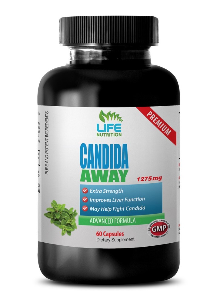 Caprylic Acid – CANDIDA AWAY 1275mg Vaginal Flora Yeast Cleanser Caps 1B