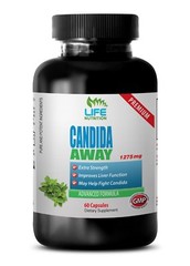 Caprylic Acid – CANDIDA AWAY 1275mg Vaginal Flora Yeast Cleanser Caps 1B