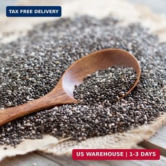 Sanar Naturals Chia Seeds | High Fiber, Omega 3 Superfood for Smoothies Oatmeal