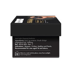 Kapiva Himalayan Shilajit Resin 40 g For Energy Endurance Vitality 160 Servings
