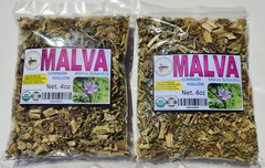 4oz Malva, Mallow Herbs,common mallow,hierba malva, 100% Organic mallow herbs