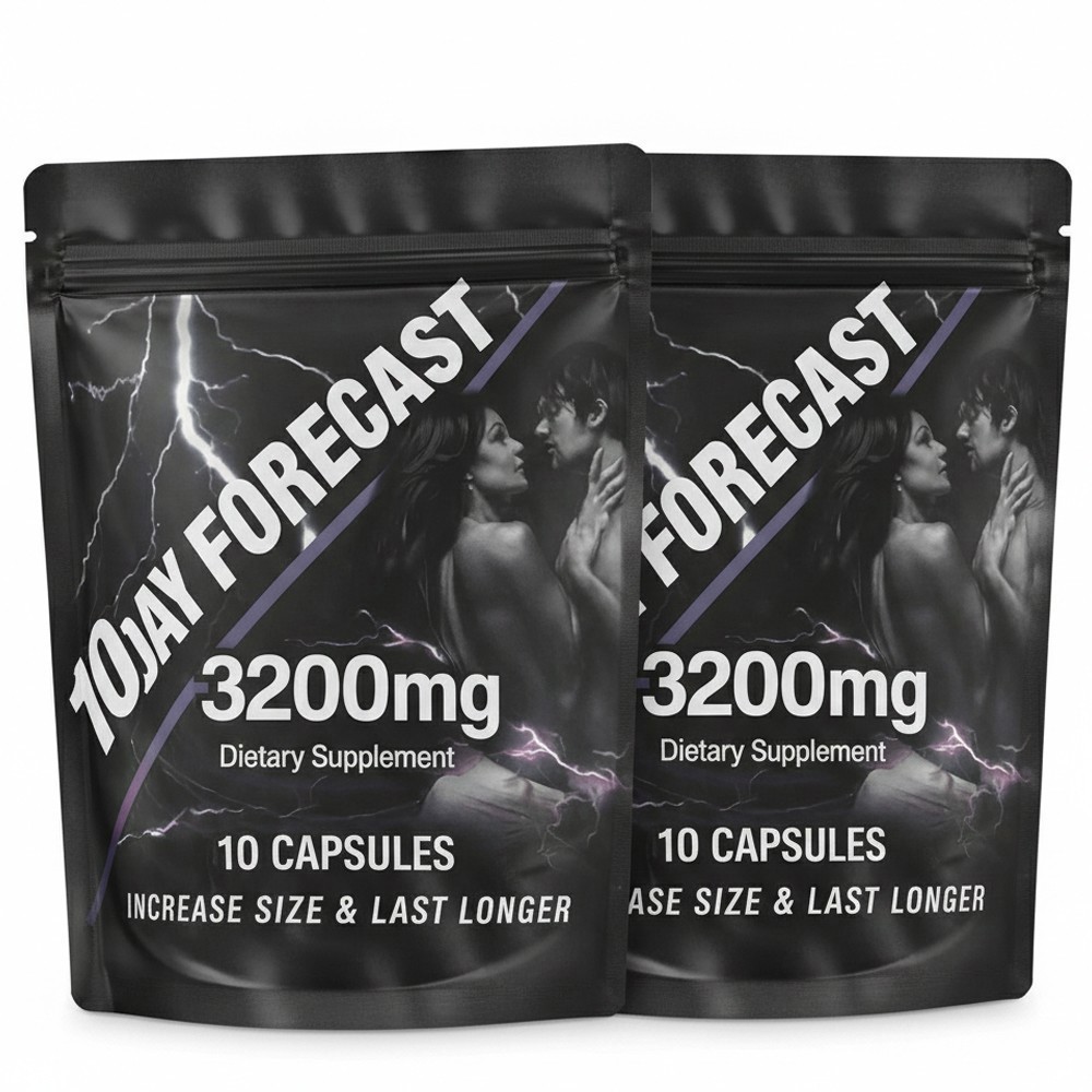 2pack, 10 Day Forecast Extreme Potency Male Enhancement Pills for man – 20 ct