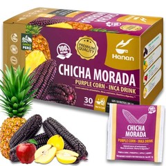 HANAN Chicha Morada Purple Corn Tea I Inka Drink Classic Purple Corn Juice from