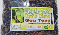 1LB gou teng, gou-teng, cat’s claw, cats claw, chinise cat’s claw, una de gato