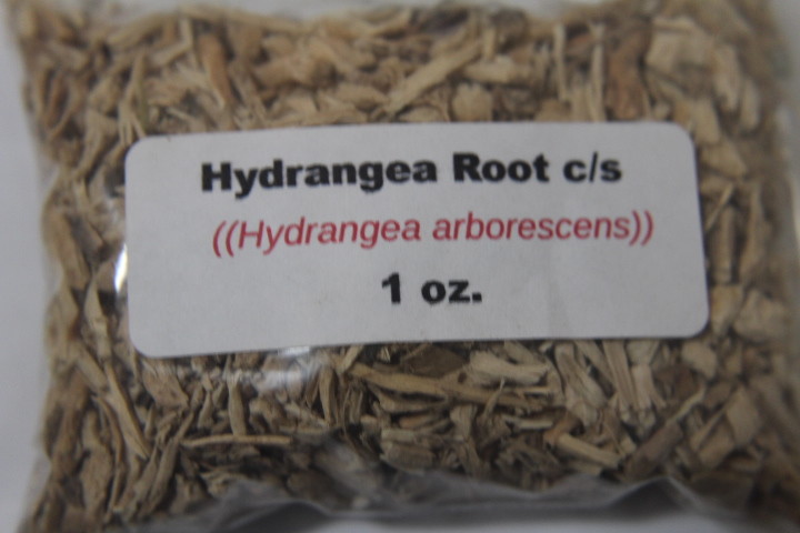 1 oz. Hydrangea Root c/s (Hydrangea arborescens)