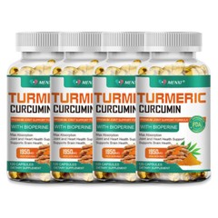Turmeric Curcumin 95% 2000mg with BioPerine Black Pepper Extract Highest Potency