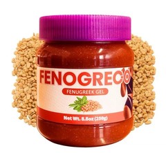 Natural Fenugreek Gel Gel De Fenogreco Infused with real fenugreek seeds