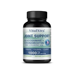 Glucosamine Chondroitin Hyaluronic Acid Supplements Joint Health 30-120 Capsules