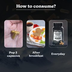 Better Alt Shilajeeet Capsules Helps Improve Energy & Stamina 60 Capsule
