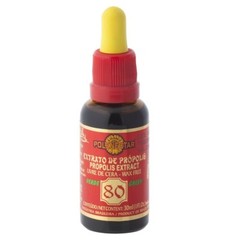 24 Bottles of Brazilian Green Propolis Extract Polenectar Wax Free 80 WF80(30ml)