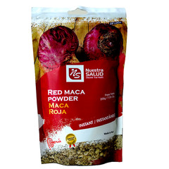 Red Maca Roja Powder Libera el poder de la Maca Roja Peruana (200g) Gelatinizado
