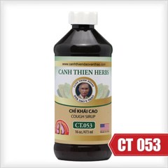CHỈ KHÁI CAO ( COUGH Sirup ) 16 oz / 473 mL CT.053
