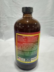 100% Organic Shilajit Himalayan Mountain Tonic – 16 oz Glass Bottle