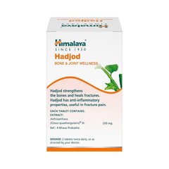 Himalaya Hadjod 60 Tablets Bone & Joint Wellness Herbal Support Free Shipping