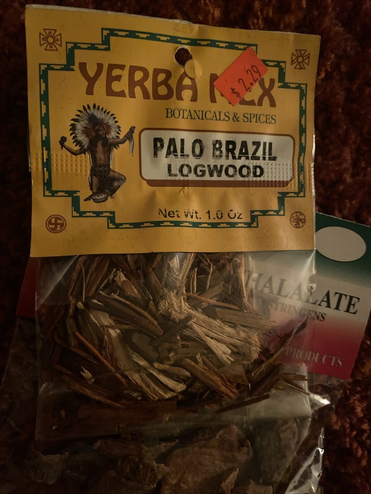 Palo Brazil palo brasil 4 Pack 1 oz. Hierbas Mexicanas Logwood mexican herbs
