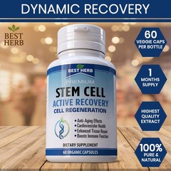 2x Stem Cell Multi Formula Vitality Supplement Cellular Renewal + Tissue Repair