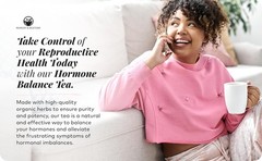 Herbal Tea for Hormone Balance – Natural Menstrual Cycle Support, Spearmint
