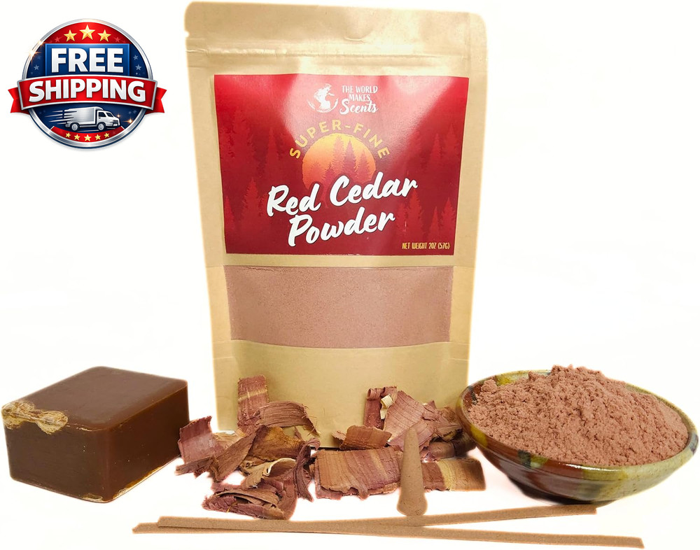 Premium Red Cedar Powder (Juniperus Virginiana) 2Oz / 57G