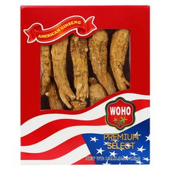 WOHO Cultivated American Ginseng 1294 Half Short Jumbo 4 oz Box