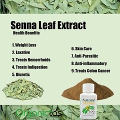Senna 100 Tablets Max Strength in Chronic Constipation & Intestines Bloating