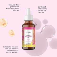 – Rotundus Oil Slows Unwanted Body Hair Growth Cyperus Post Waxing/Shaving Care