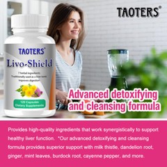 Liver Protection Capsules – Contains Dandelion-Health, Detoxification, Digestion