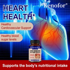 Super Berberine Capsules With Ceylon Cinnamon For Heart,Blood Sugar Support