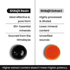 Better Alt Pure Himalayan Shilajit Gummies with 100% 60 Count (Pack of 1)